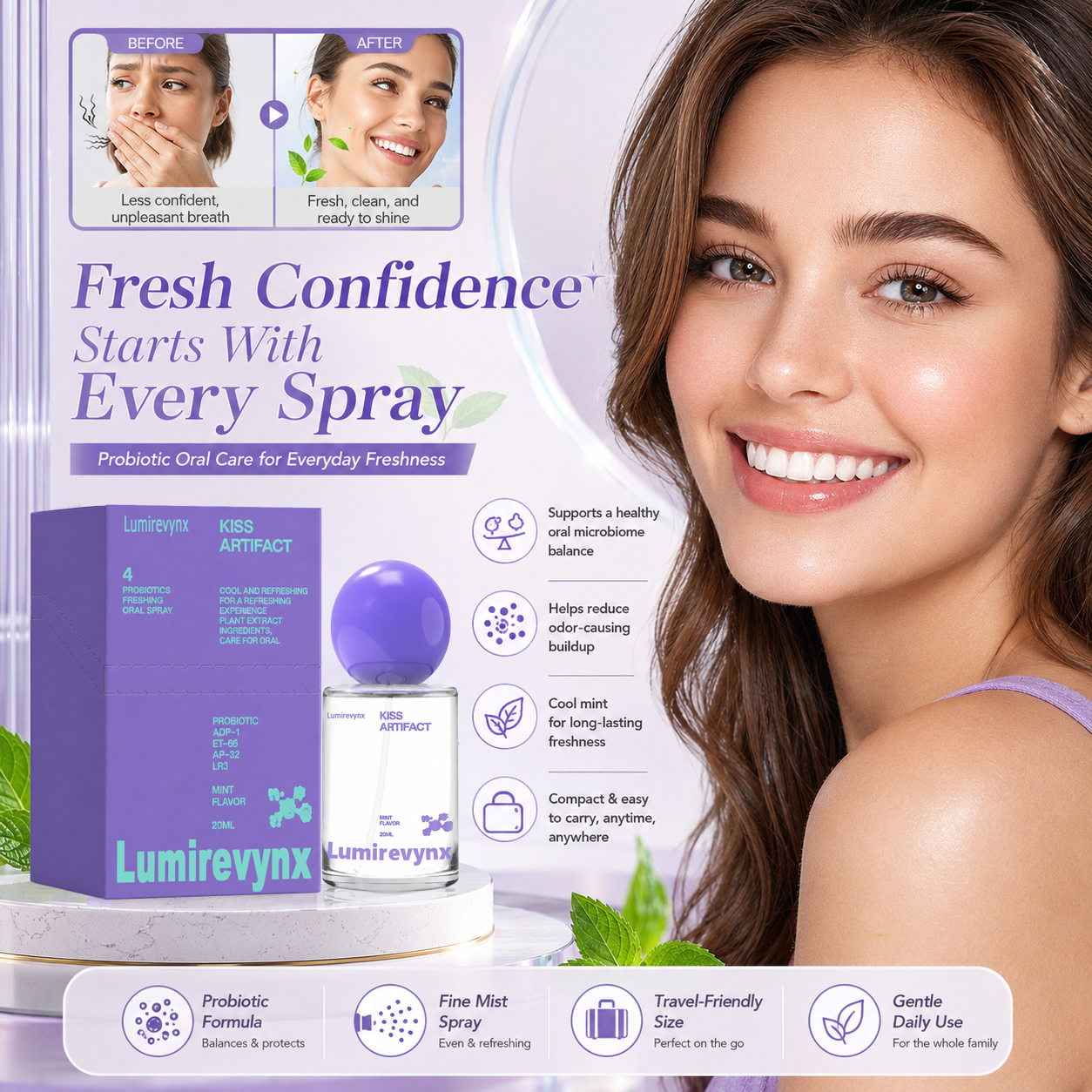 Lumirevynx fresh confidence starts with every spray